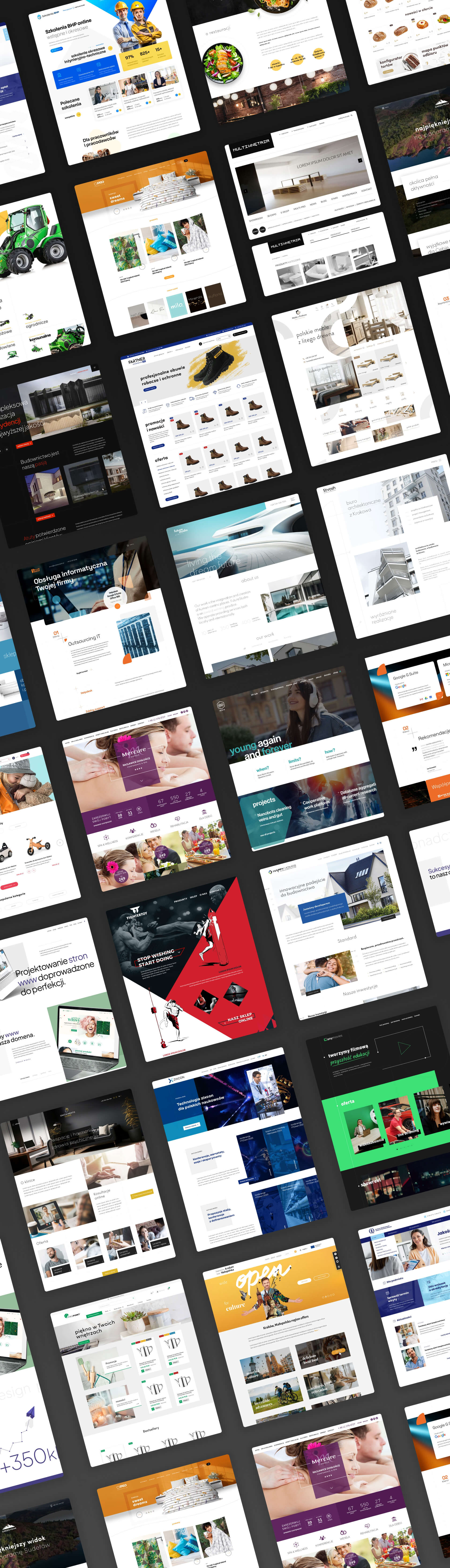 various websites